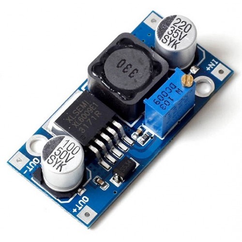 Módulo Fonte XL6009 Step-Up DC/DC Ajustável Módulo Fonte XL6009 Step-Up DC/DC Ajustável